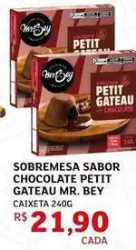 Assaí Atacadista Delicioso - sobremesa sabor chocolate petit gateau mr. bey oferta
