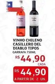 Assaí Atacadista Casillero del diablo - vinho chileno oferta