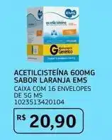 Assaí Atacadista Ems - acetilisteina sabor laranja oferta