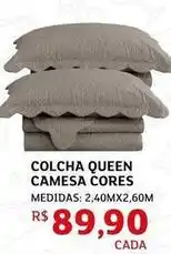 Assaí Atacadista Camesa - colcha queen camesa cores oferta