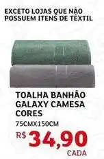 Assaí Atacadista De - toalha banhão galaxy camesa cores oferta