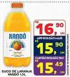 Roldão Xandó - suco de laranja oferta