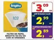 Roldão Brigitta - filtro de papel oferta