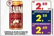 Roldão Brahma - cerveja duplo malte oferta