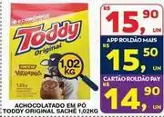 Roldão Toddy - achocolatado em po oferta