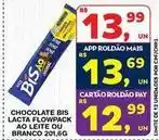 Roldão Bis - chocolate ao leite ou branco oferta