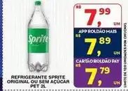 Roldão Sprite - refrigerante original ou sem acucar oferta