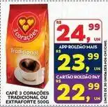 Roldão 3 corações - café oferta