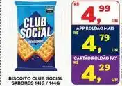 Roldão Original - biscoito club social oferta