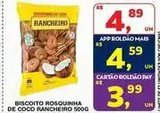 Roldão Rancheiro - biscoito rosquinha de coco oferta