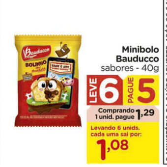 Carrefour Minibolo Bauducco 40g oferta
