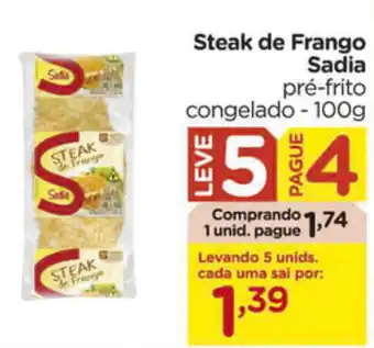 Carrefour Steak de Frango 100g oferta