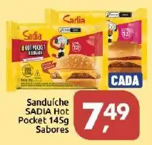 Supermercados Nori Sanduíche sadia hot pocket sabor oferta