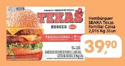 Supermercados Nori hambúrguer seara texas familiar caixa oferta