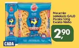 Supermercados Nori Macarrão semolado galo oferta