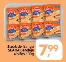 Supermercados Nori Steak de frango SEARA Bandeja oferta