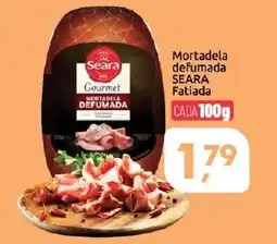 Supermercados Nori Mortadela defumada seara fatiada oferta