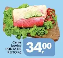 Supermercados Nori Carne bovina ponta de peito oferta