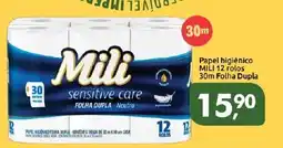 Supermercados Nori Papel higiênico mili sensitive care oferta