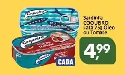Supermercados Nori Sardinha coqueiro lata oleo ou tomate oferta