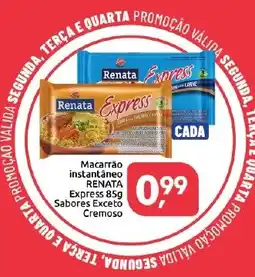Supermercados Nori Macarrão instantâneo renata express oferta