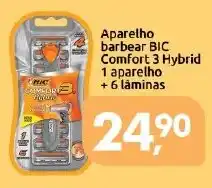 Supermercados Nori Aparelho barbear bic comfort 3 hybrid oferta