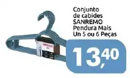 Supermercados Nori Conjunto de cabides sanremo pendura mais oferta