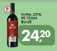 Supermercados Nori Vinho JOTA PE Bordô oferta