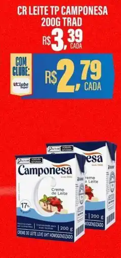 Carvalho Supermercado Cr leite tp camponesa oferta