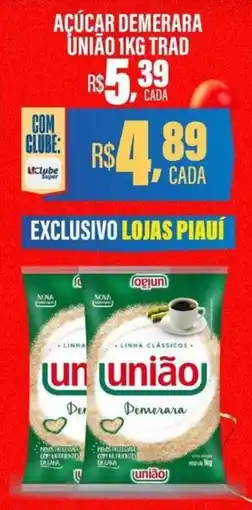 Carvalho Supermercado Açúcar demerara união 1kg trad oferta