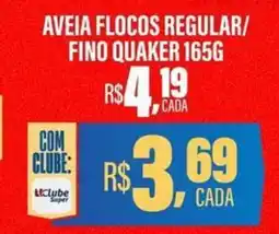 Carvalho Supermercado aveia flocos regular/ fino quaker oferta