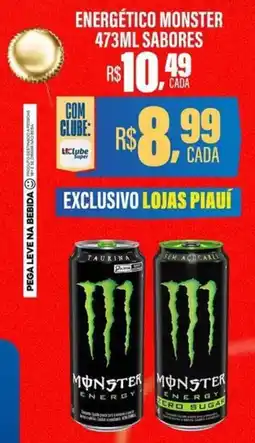 Carvalho Supermercado Energético monster sabores oferta