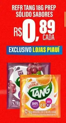 Carvalho Supermercado refr tang 18g prep sólido sabores oferta
