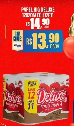 Carvalho Supermercado Papel hig deluxe oferta