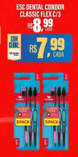 Carvalho Supermercado esc dental condor classic flex oferta