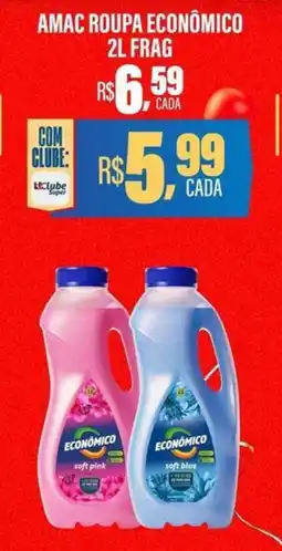 Carvalho Supermercado Amac roupa econômico oferta