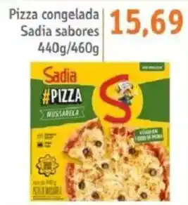 Pizza congelada Sadia sabores