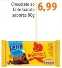 Sonda Chocolate ao leite garoto sabores oferta