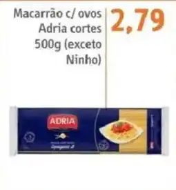 Sonda Macarrão c/ ovos Adria cortes oferta