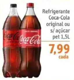 Sonda Refrigerante coca-cola original ou s/ açúcar oferta