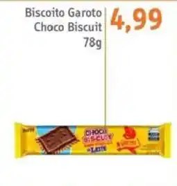 Sonda Biscoito Garoto Choco Biscuit oferta