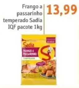 Sonda Frango a passarinho temperado sadia oferta