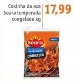 Sonda Coxinha da asa Seara temperada congelada kg oferta