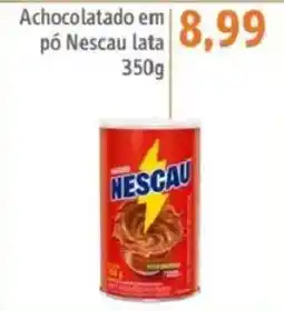 Sonda Achocolatado em pó Nescau lata oferta