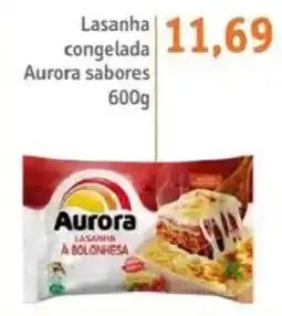 Sonda Lasanha congelada aurora sabores oferta