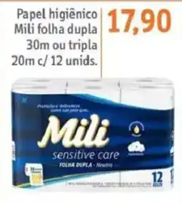 Sonda Papel higiênico mili folha dupla oferta