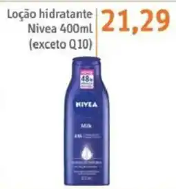 Sonda Loção hidratante Nivea 400ml oferta