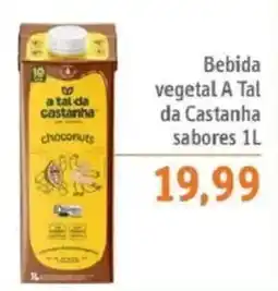 Sonda Bebida vegetal A Tal da Castanha sabores oferta