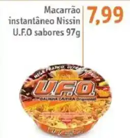 Sonda Macarrão instantâneo Nissin U.F.O sabores oferta