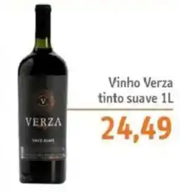Sonda Vinho Verza tinto suave oferta